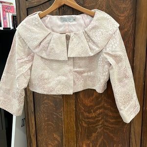 Rickie Freeman Teri Jon long sleeve patterned sweater